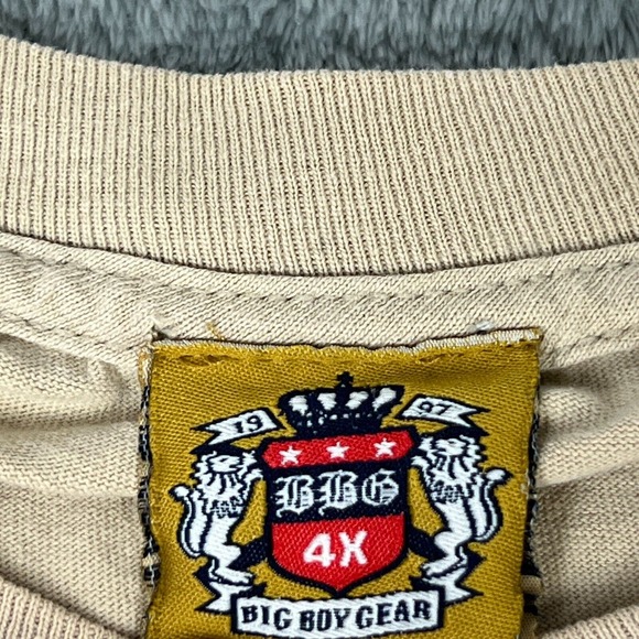 Buffalo Soldiers Shirt Mens 4XL Brown 1866 9th 10th 24th 25th Cavalry Flaw - Picture 6 of 10